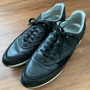 Louis Vuitton leather sneakers